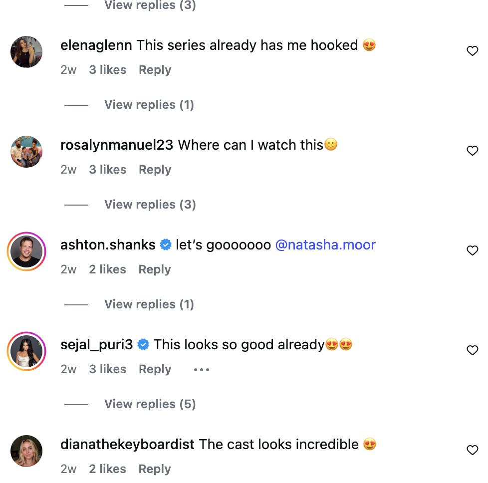 A viewer reaction to Kitty Party.